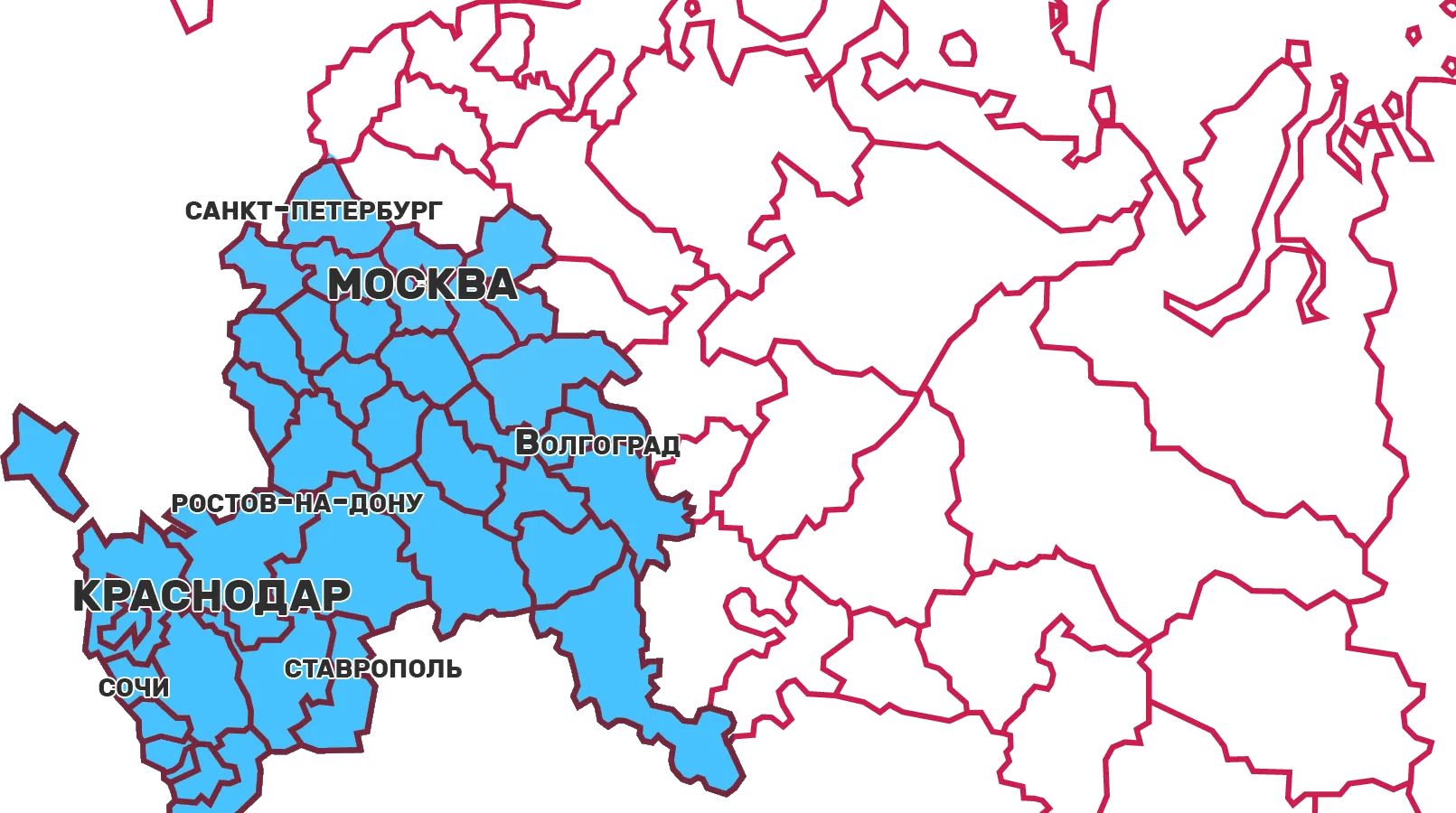 Карта в Серпухове